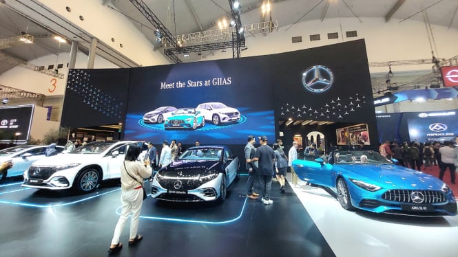 Mercedes Benz luncurkan 3 mobil di GIIAS 2023